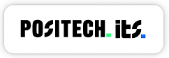 Positech ITS official logo in modern black typography with green and blue design accents.